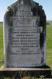 George & Margaret Graves & Family Headstone