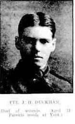 James H Duckham