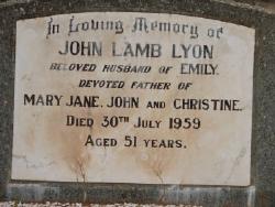 John L Lyon